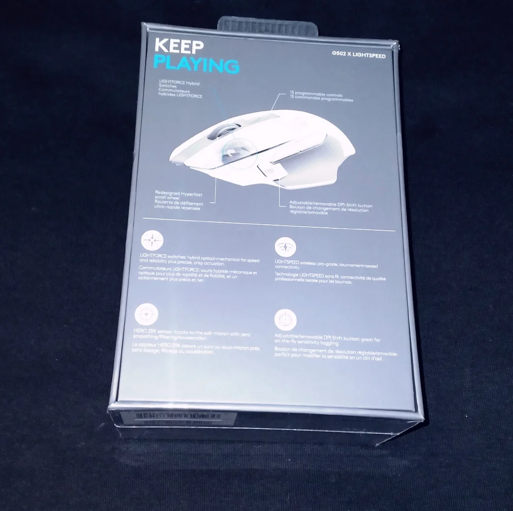 Logitech G 502 X Wireless Lightspeed Gaming Mouse